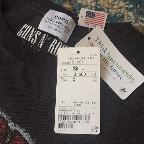 Guns and roses black T-shirt - Picture 2 of 2